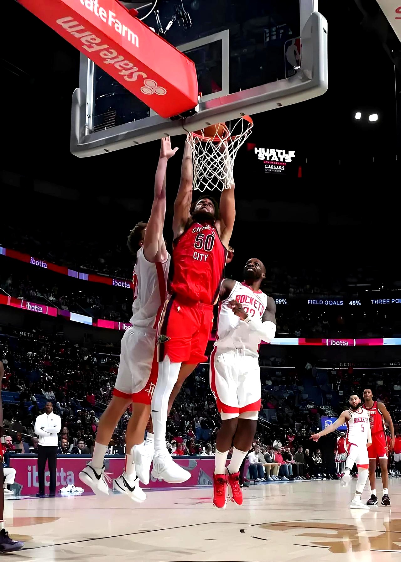 火箭队胜鹈鹕保持连胜